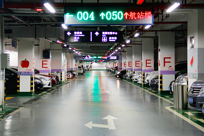 視頻車(chē)位引導實(shí)景圖